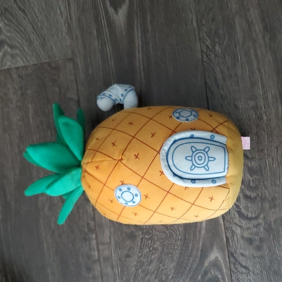 Spongebob Squarepants Pineapple Home House TY Beanie Buddies Collection Plush - Picture 3 of 7